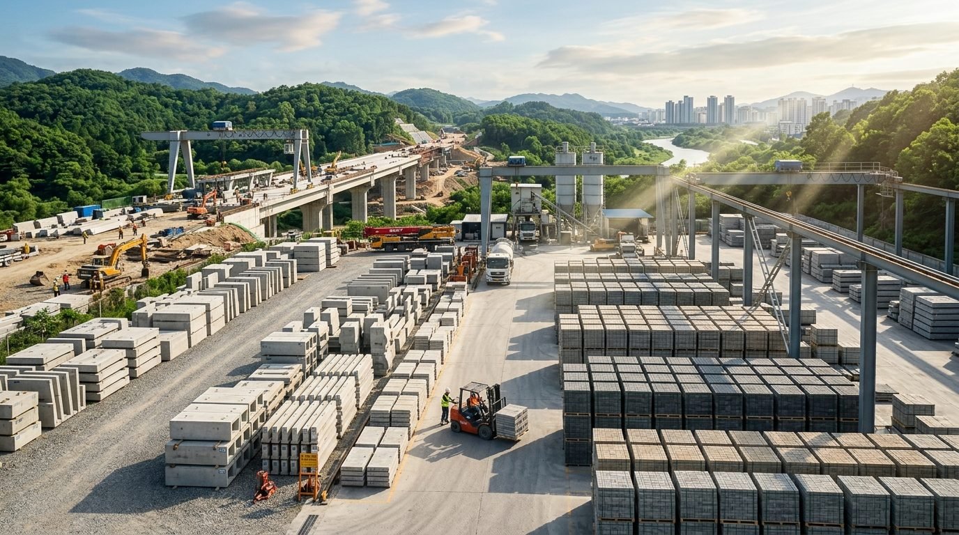 Fábrica de blocos e pavers de concreto Horizonte Mix Engenharia em Santarém - PA